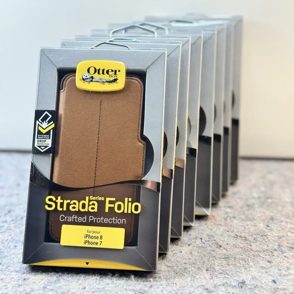 OtterBox Strada Folio iPhone 7/8 Leather Case Lot of 8 New 1484